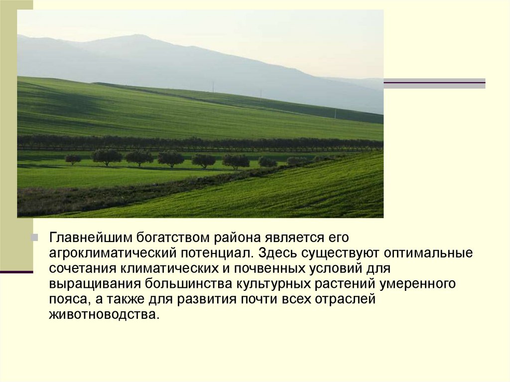 Агроклиматические ресурсы воронежской области презентация