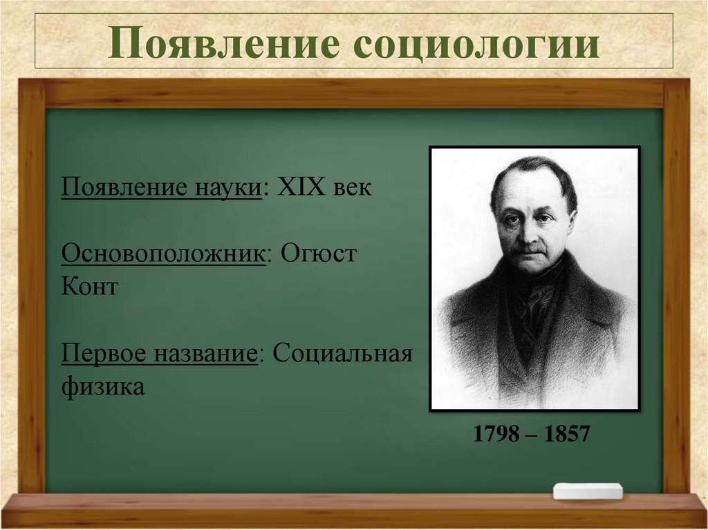 Кто из социологов называл социологию социальной физикой