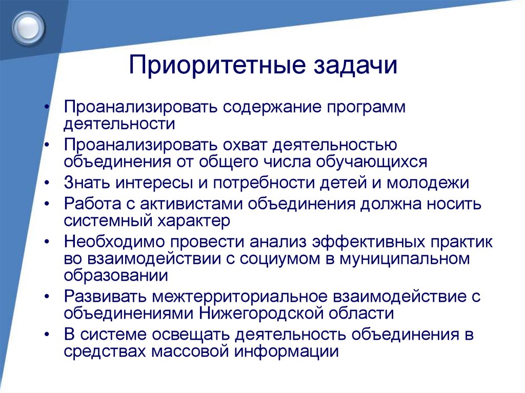 Проанализируйте деятельность молодежных объединений. Приоритетные задачи. Задачи по приоритетам. Приоритеты задач. Первоочередные задачи государства.