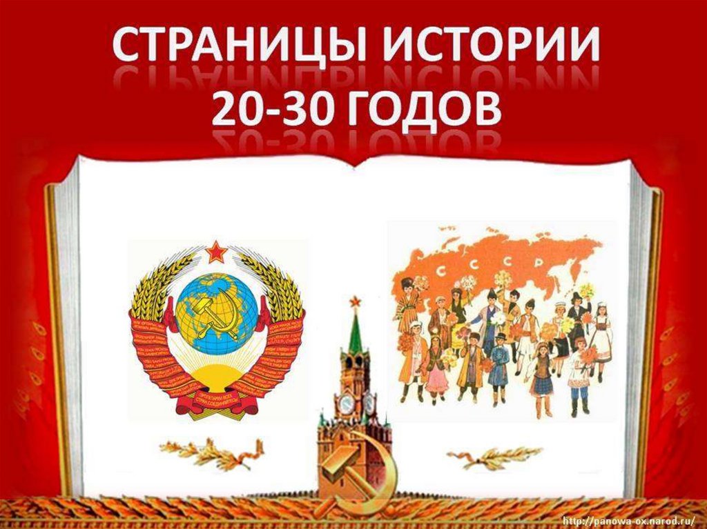 Страницы истории 1920 1930 х годов презентация 4 класс