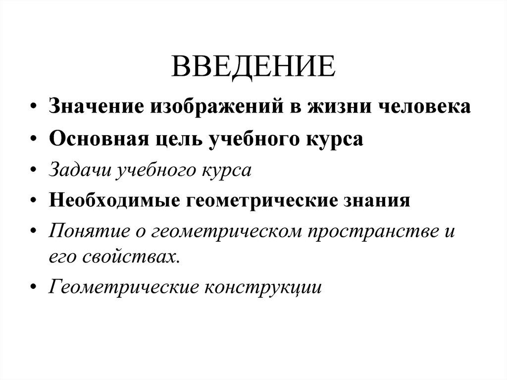 Что значит введение в презентации