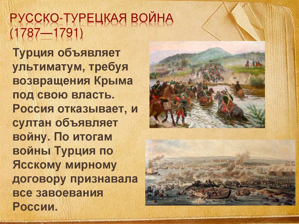 Карта по русско турецкой войне 1787 1791