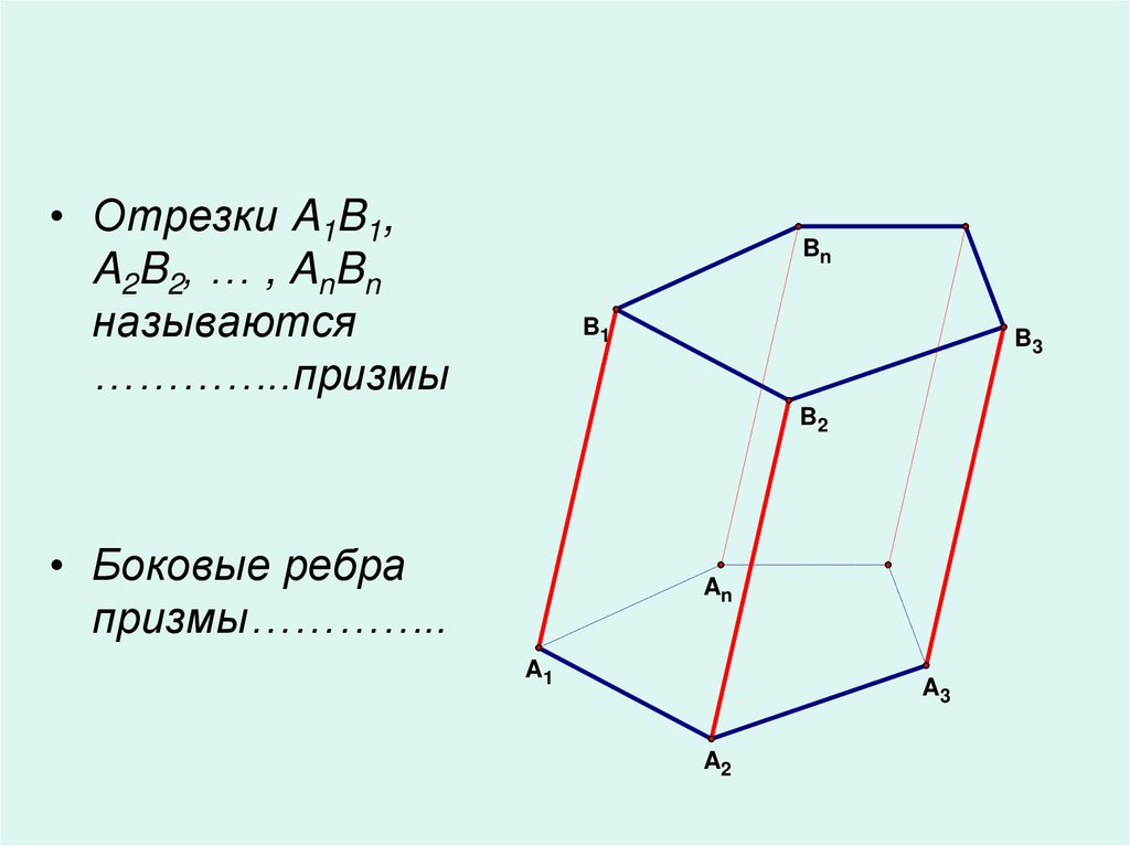 S боковой поверхности призмы