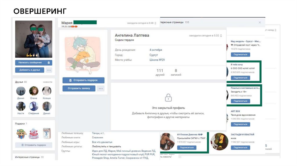 овершеринг