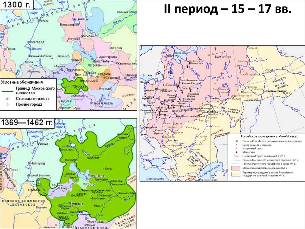 Рост территории московского княжества контурная карта