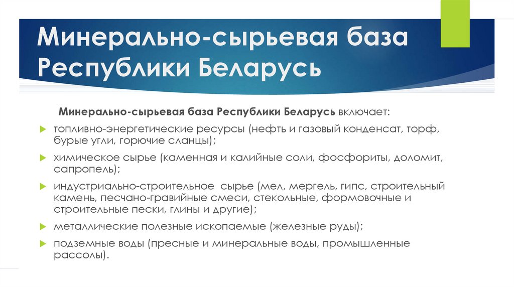 Ресурсы беларуси