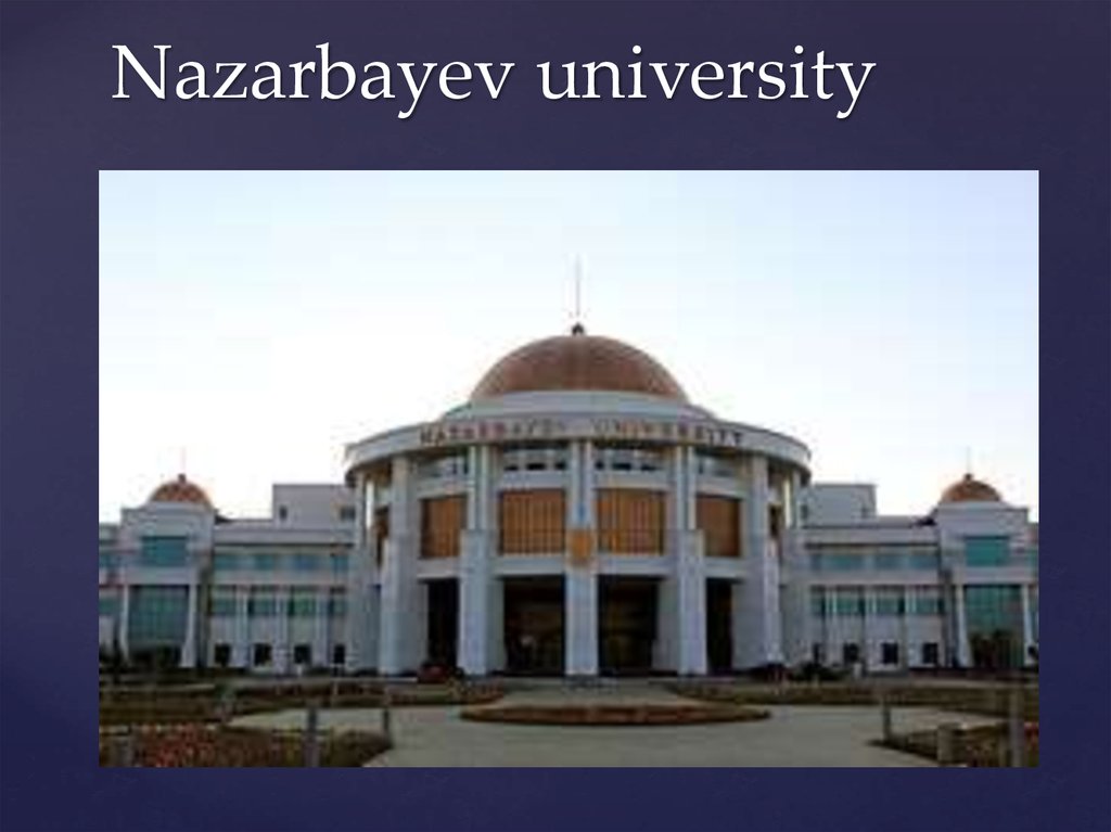 Nazarbayev university
