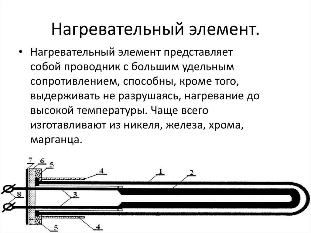 Температура нагревательных приборов