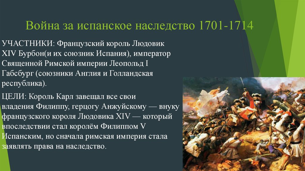 Исследовательский проект войны 18 века в европе соберите информацию о странах участниках целях