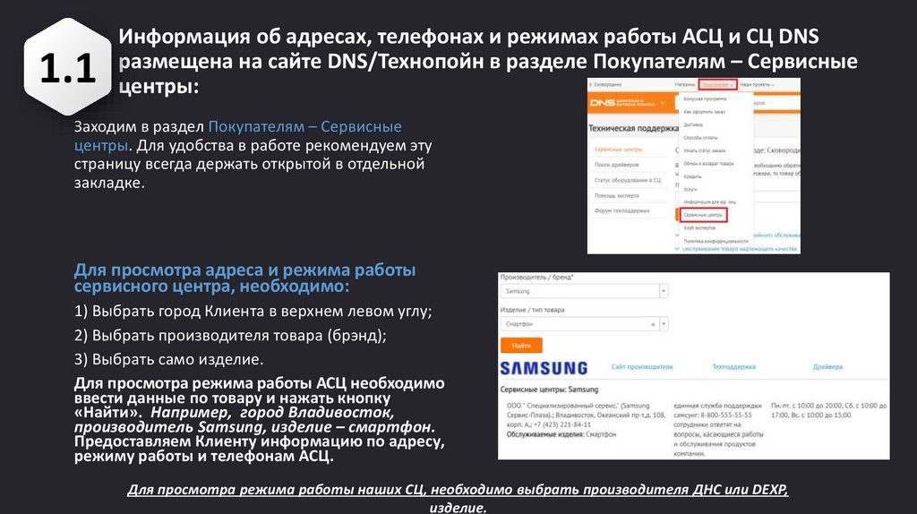 Регламент работы авторизованного сервисного центра. Адрес DNS сервисного центра с режимом работы в Барнауле.