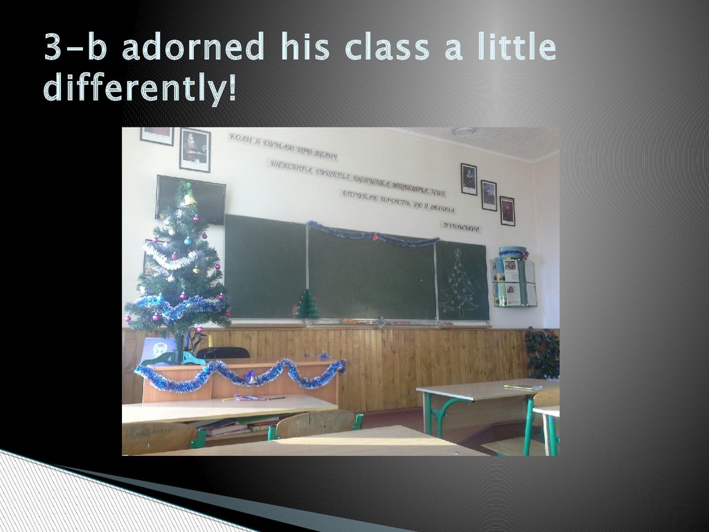 3-b adorned his class a little differently!