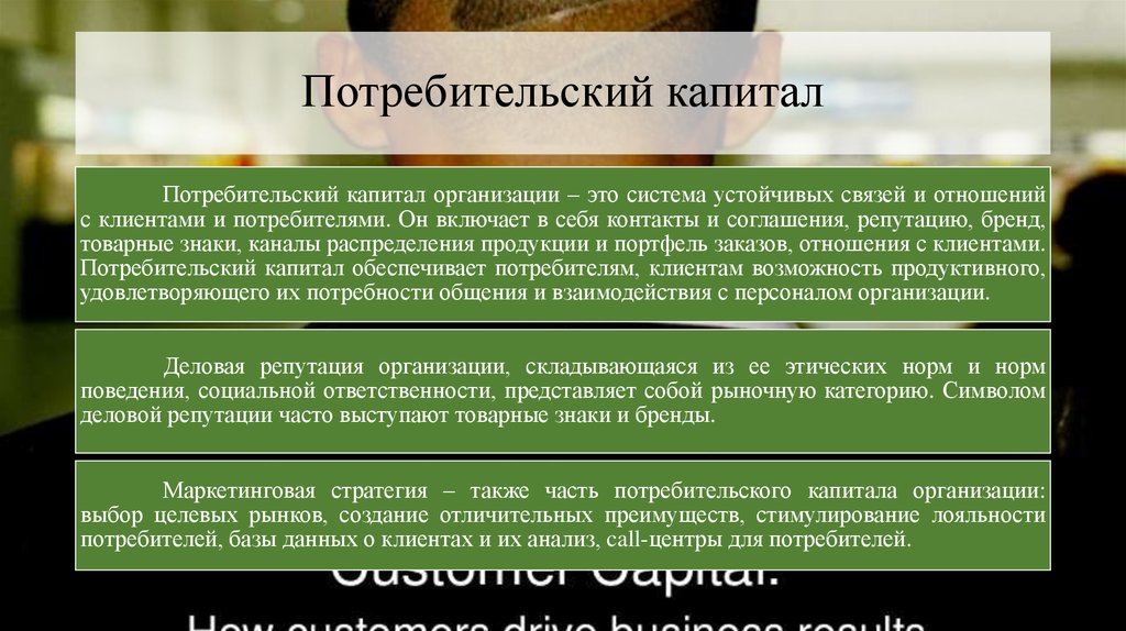 Характеристика капитала