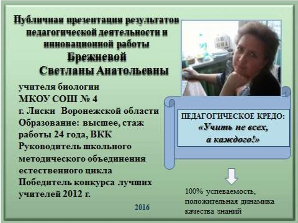 Документальное подтверждение публичной презентации общественности и профессиональному сообществу