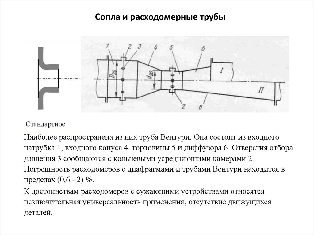 Измерение расхода пара