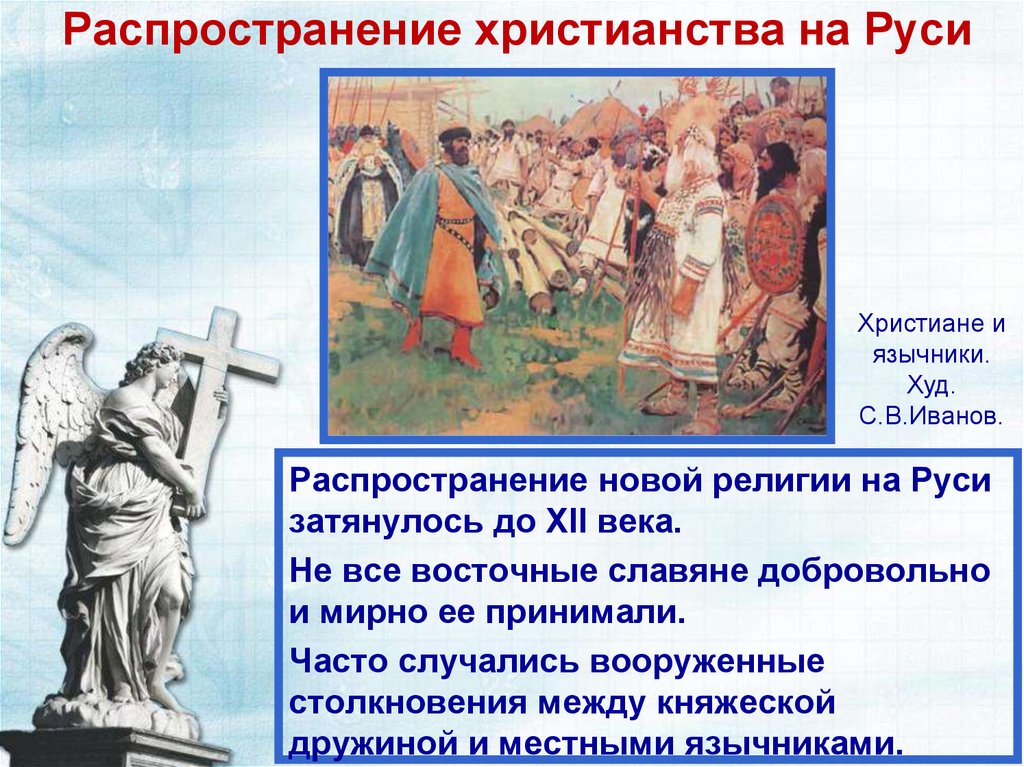 Распространение христианства на Руси