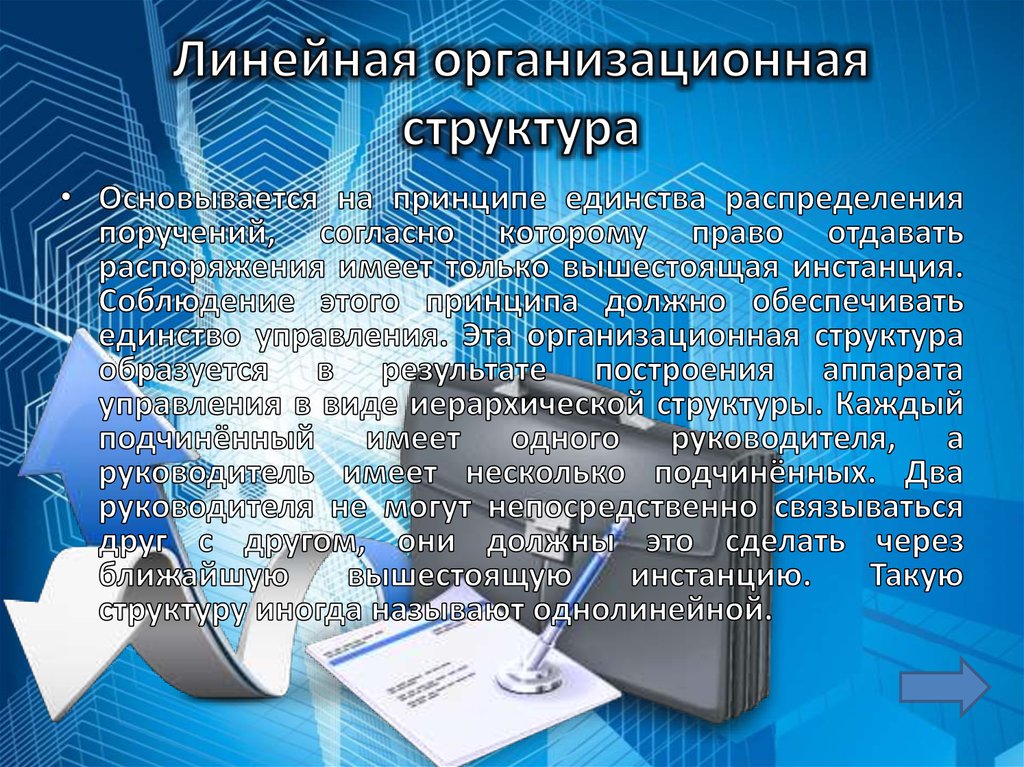 Линейная организационная структура