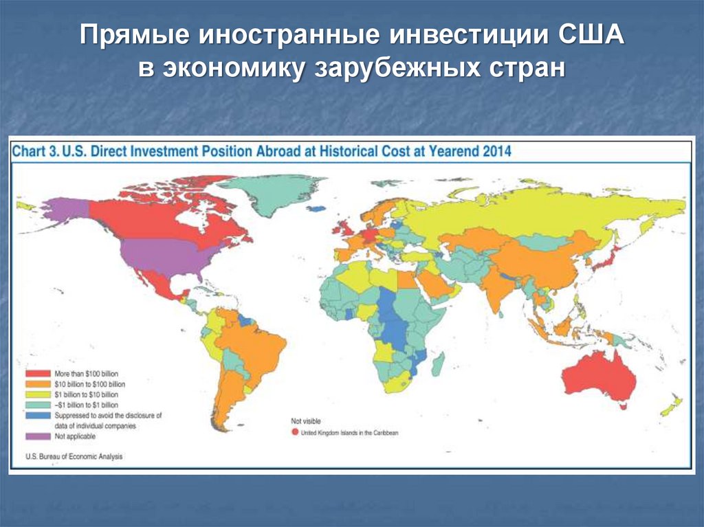 Карта инвестиций. Прямые иностранные инвестиции в экономику США. Карта инвестиций стран мира. Прямые инвестиции Китая в мире карта.