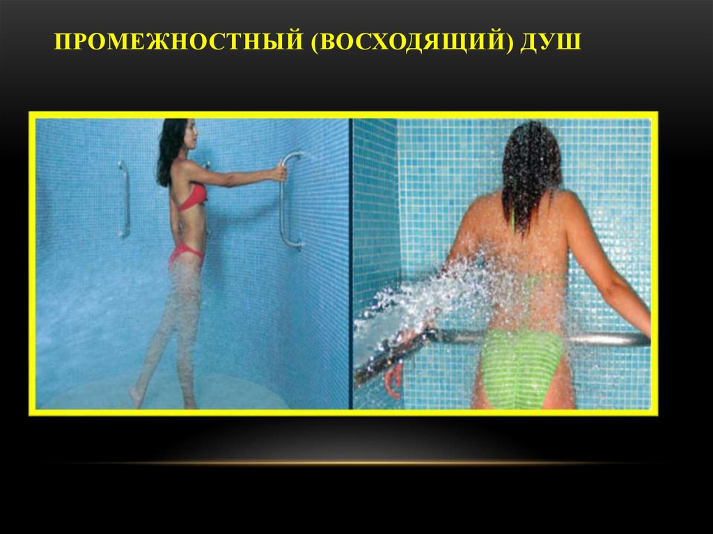 Промежностный (восходящий) душ