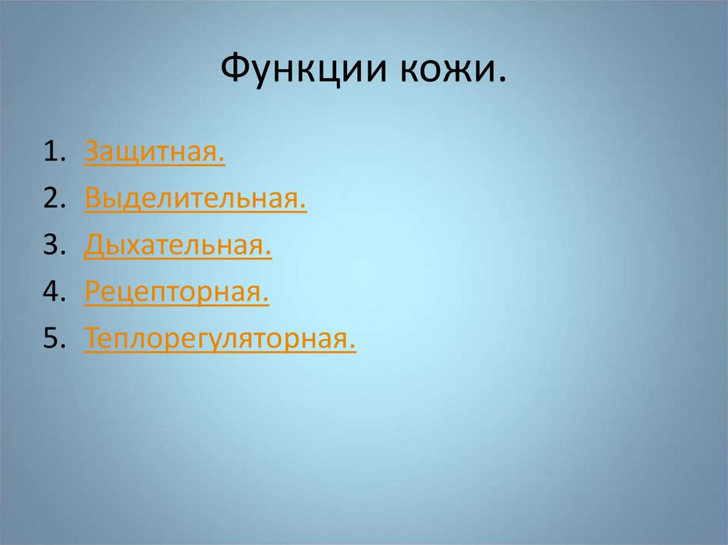 Кожа орган дыхания. Дыхательная функция кожи. Защитная функция кожи. Дыхательная функция кожи человека. . Защитная и рецепторная функция кожи.