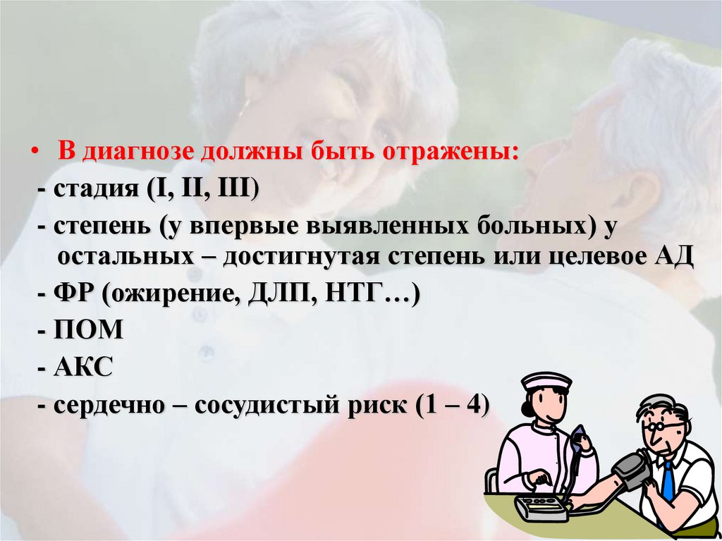 Диагноз должен