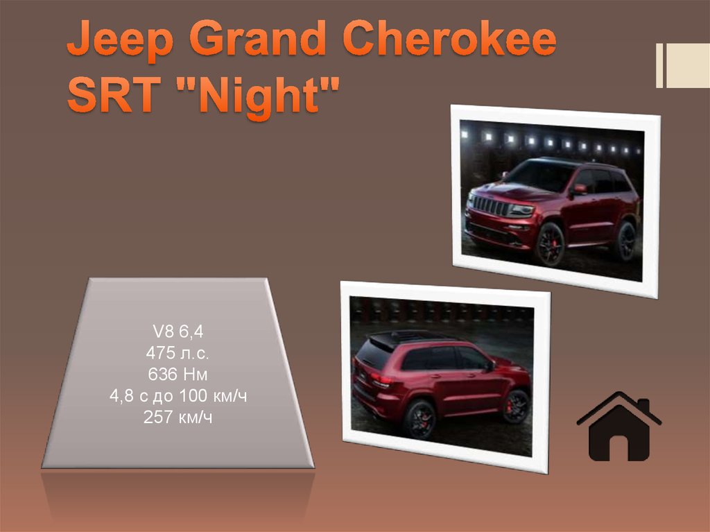 Jeep Grand Cherokee SRT "Night"