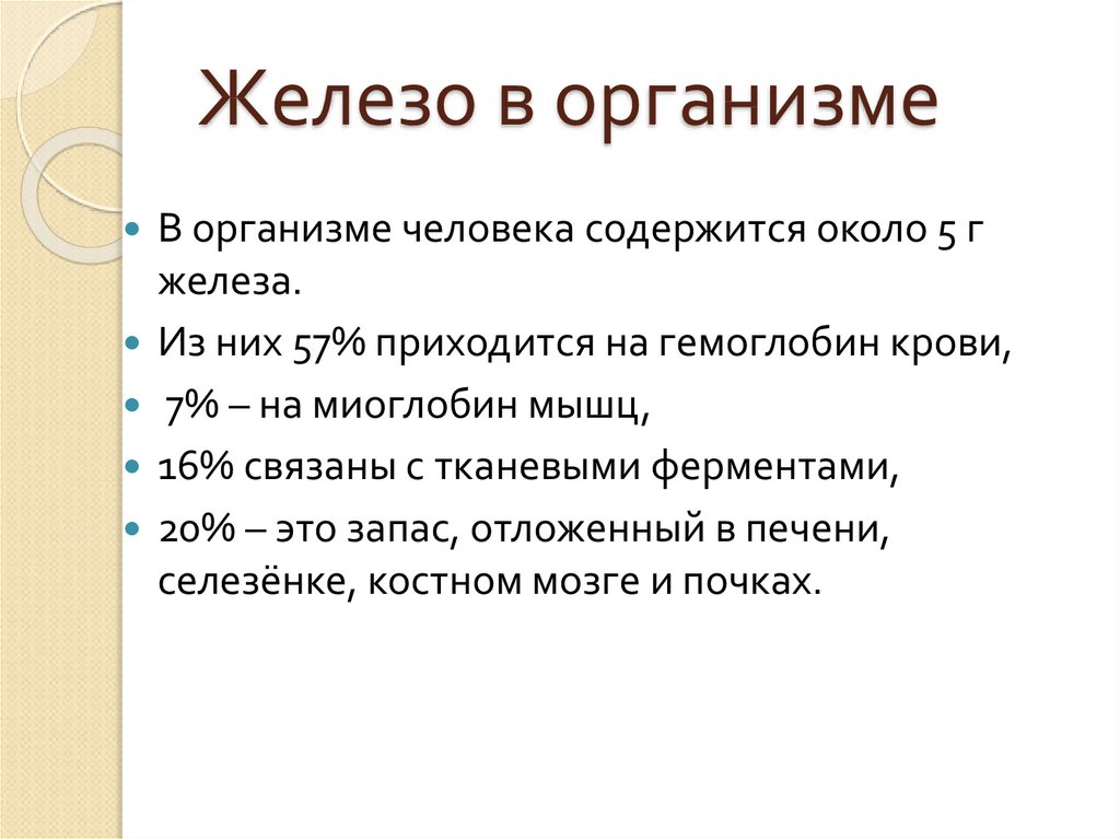 Элементы жизни