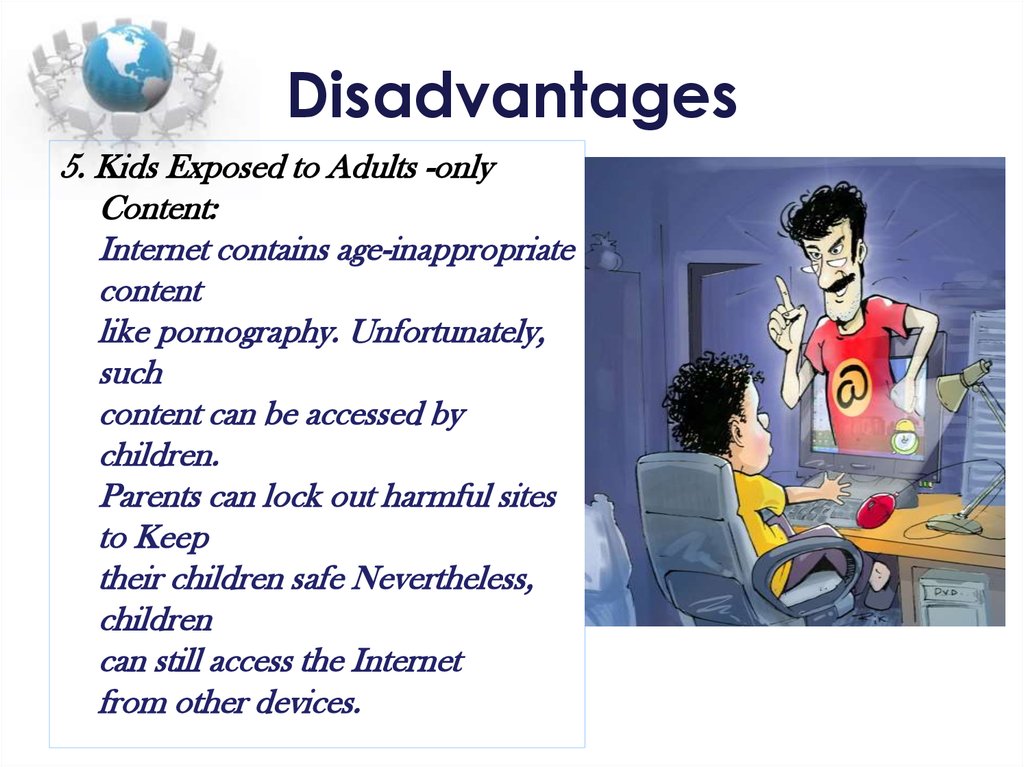 Advantages And Disadvantages Of Internet Online Presentation