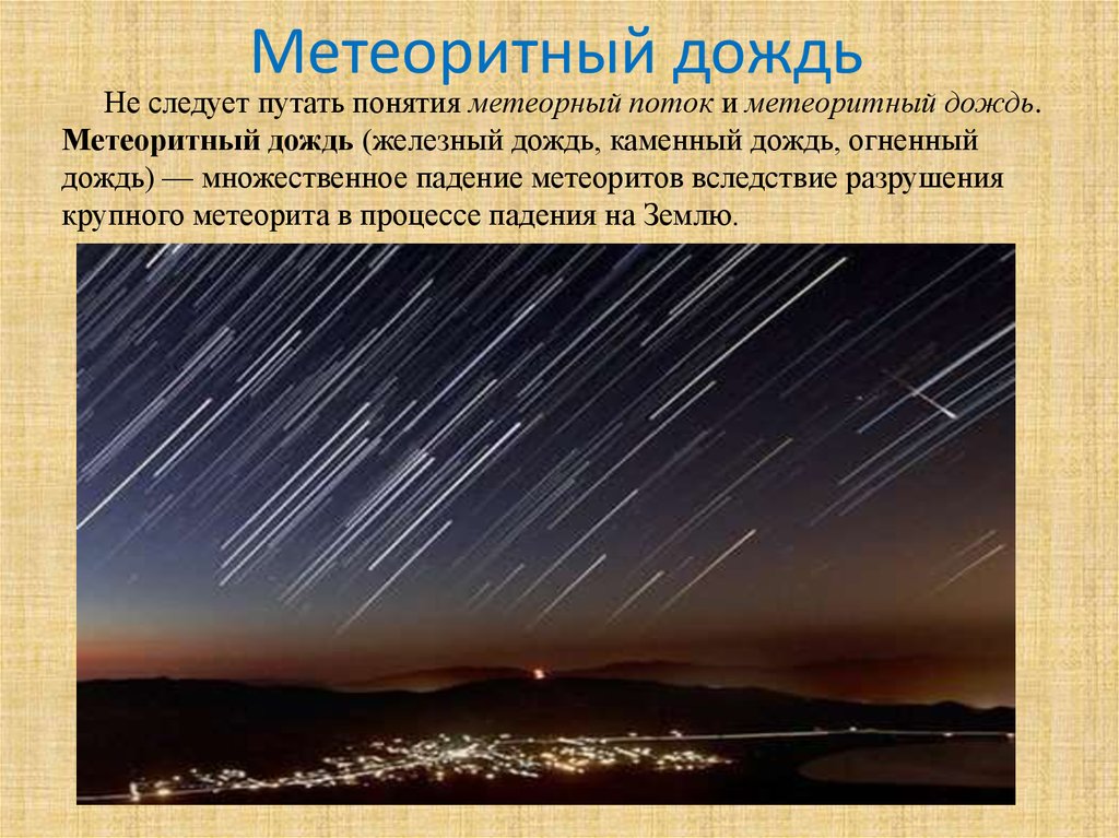 Звездопад кратко. Метеоритный или метеорный дождь. Метеоры и метеориты. Метеоры метеориты метеорные потоки. Метеоритный дождик.