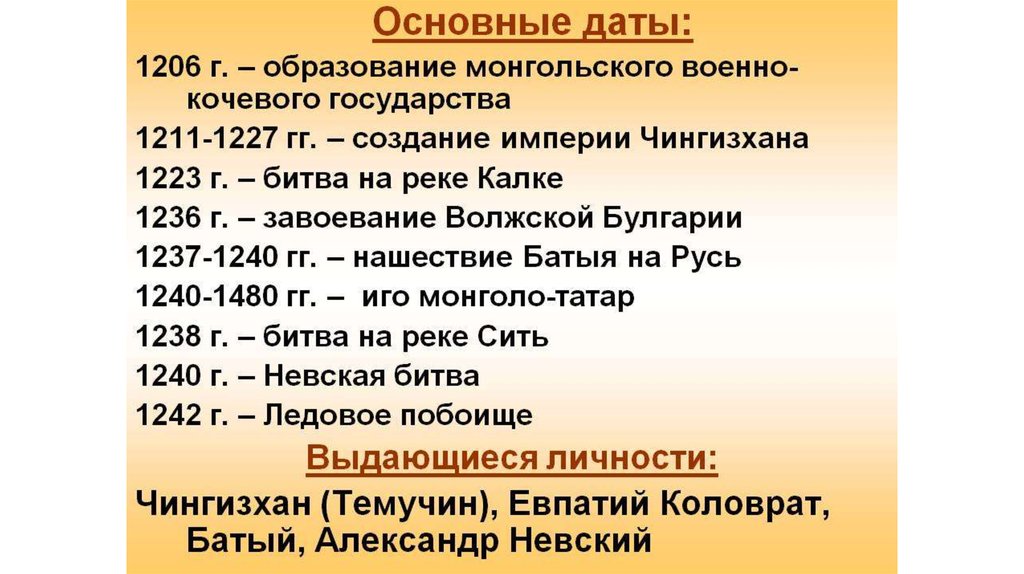 Доклад: Экономика во времени татаро-монгольского ига