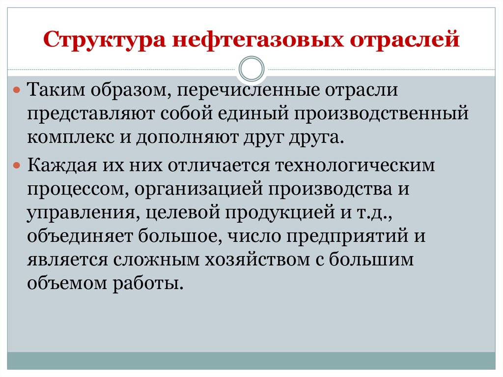 План характеристики отрасли мирового хозяйства нефтяная промышленность