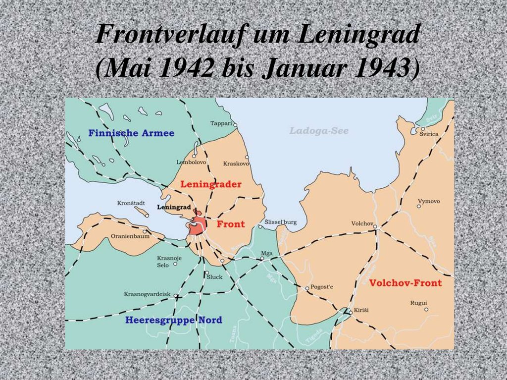 Die Belagerung von Leningrad (zum 70.Jahrestag der Blockade