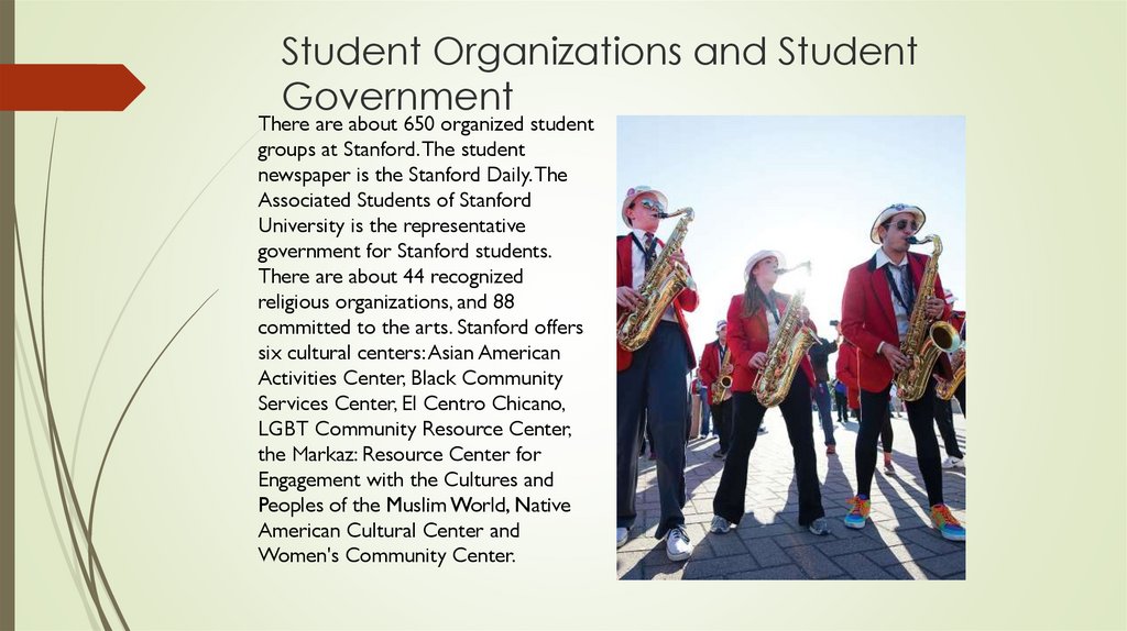 Student Organizations and Student Government
