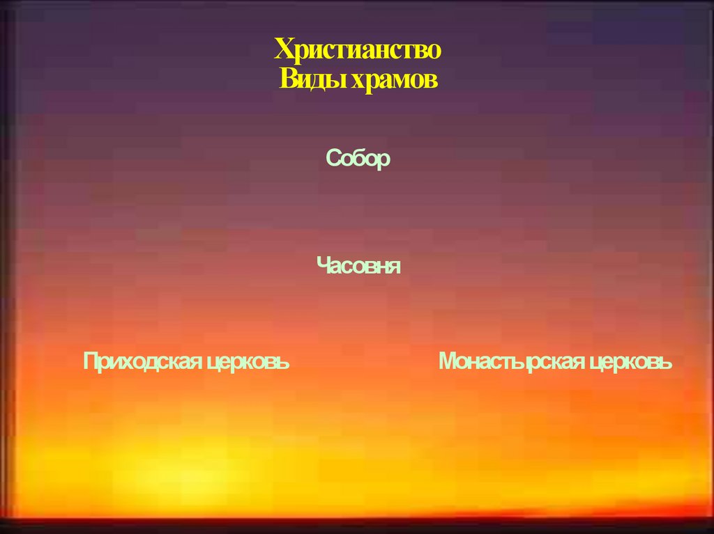 Презентация христианин в природе