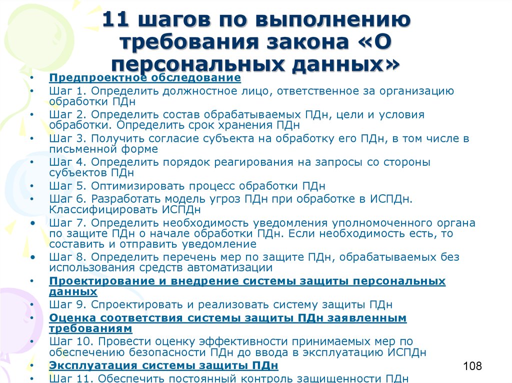 Защита персональных данных презентация для студентов