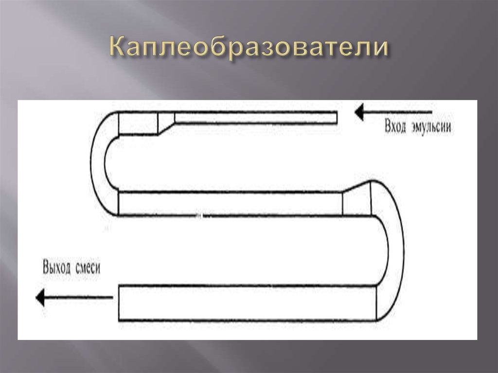 Каплеобразователи