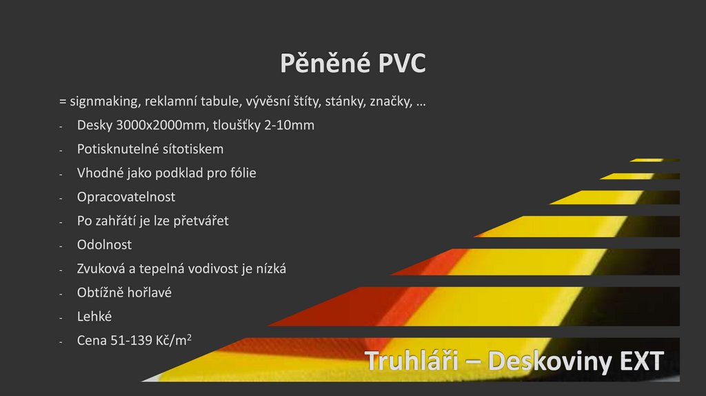 Pěněné PVC