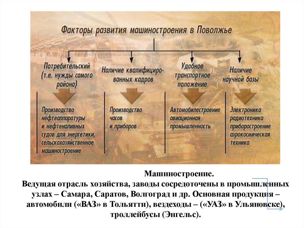 Поволжье хозяйство и проблемы презентация