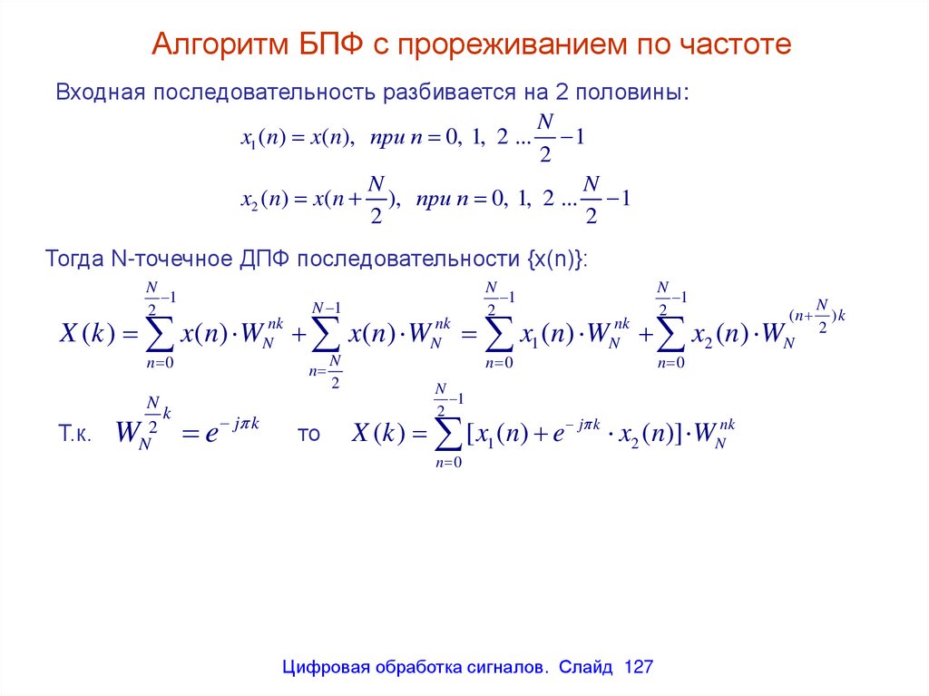 Алгоритм фурье