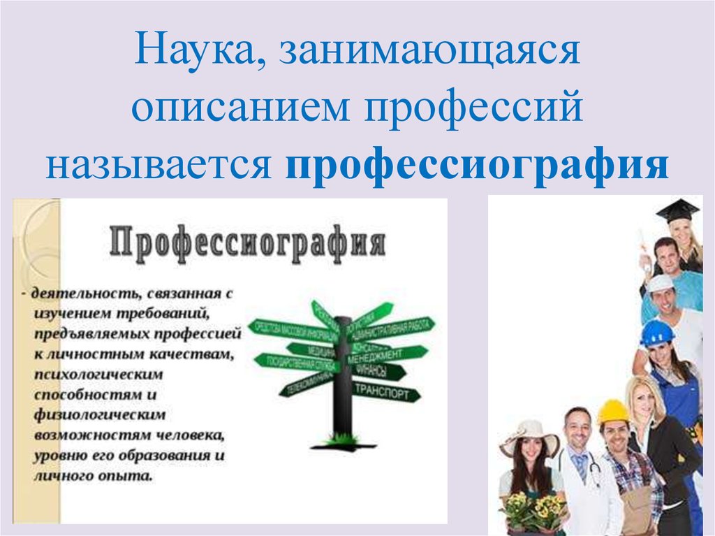 Профессии науки. Профессии с описанием. Профессиография. Профессиография основное.