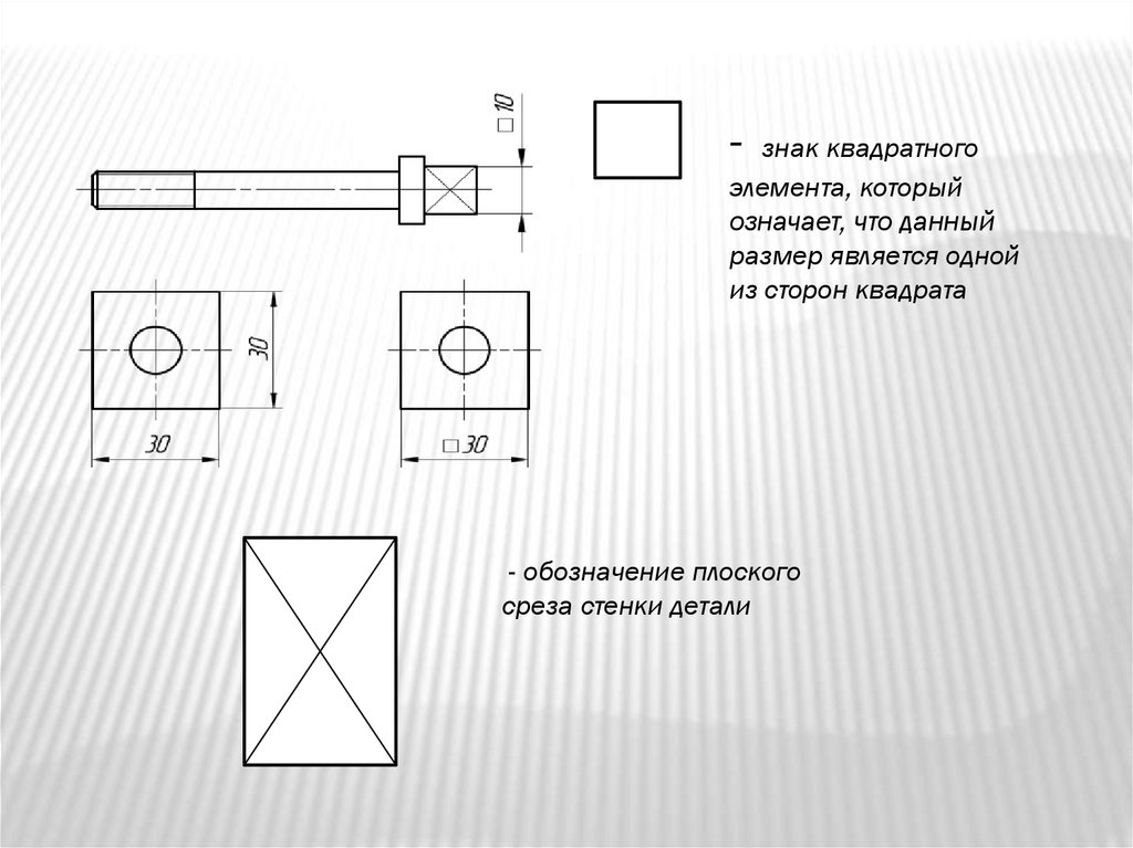 Что означает запись на чертеже 0 10 технология 5 класс