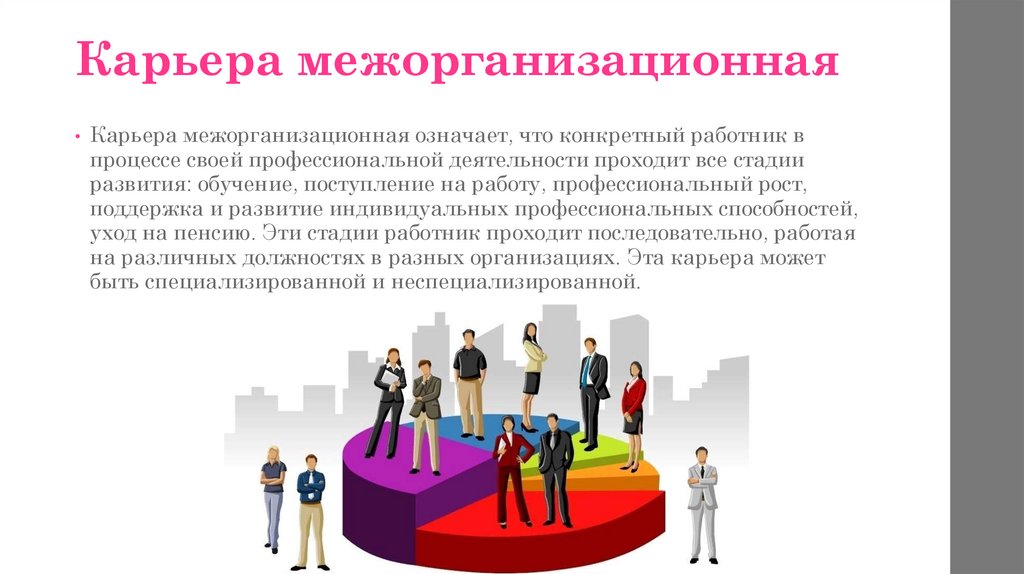 Презентация типы карьеры