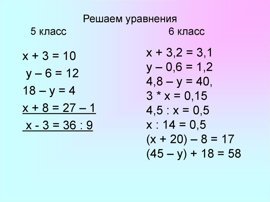 Решить пример с объяснением 5 класс. Как решить уравнение пятый класс. Как решать уравнения 5 класс. Как решаются уравнения в пятом классе. Как решить пример уравнение 5 класс.