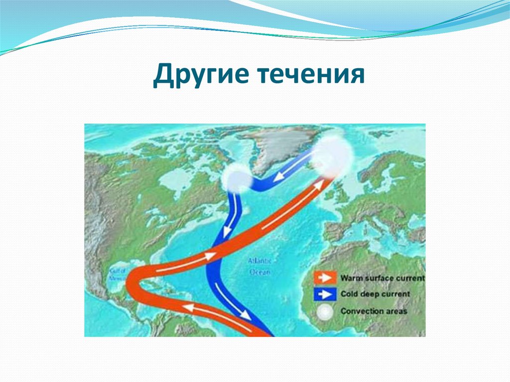 Карта течений гольфстрим - 93 фото