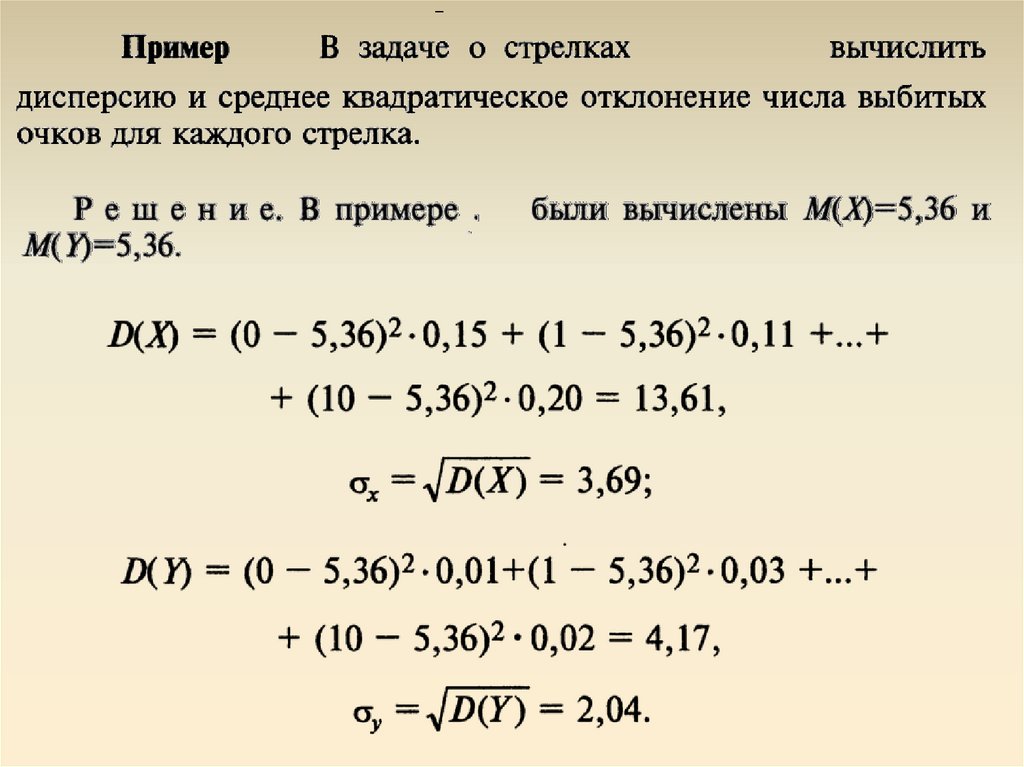 Определение изображения переходной величины