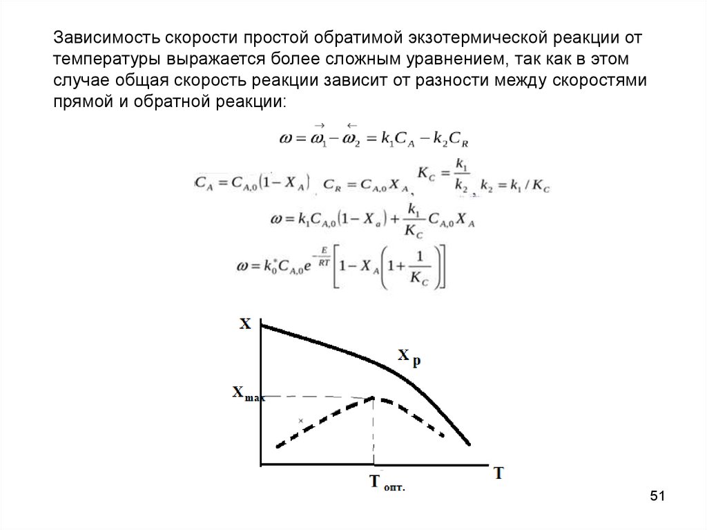 Зависимость реакции от температуры. Зависимость скорости реакции от температуры выражается уравнением. Зависимость скорости обратимой реакции от температуры. Скорость простой реакции. Экзотермические реакции зависимость от температуры.