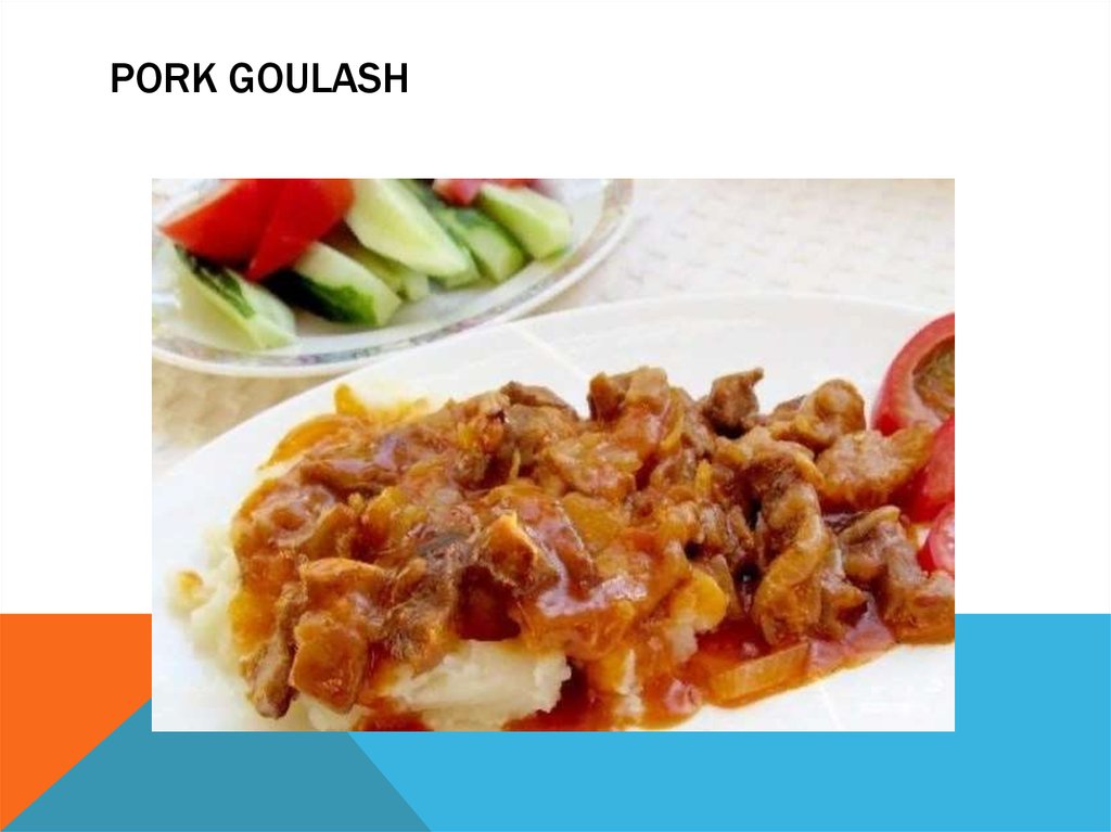 Pork goulash