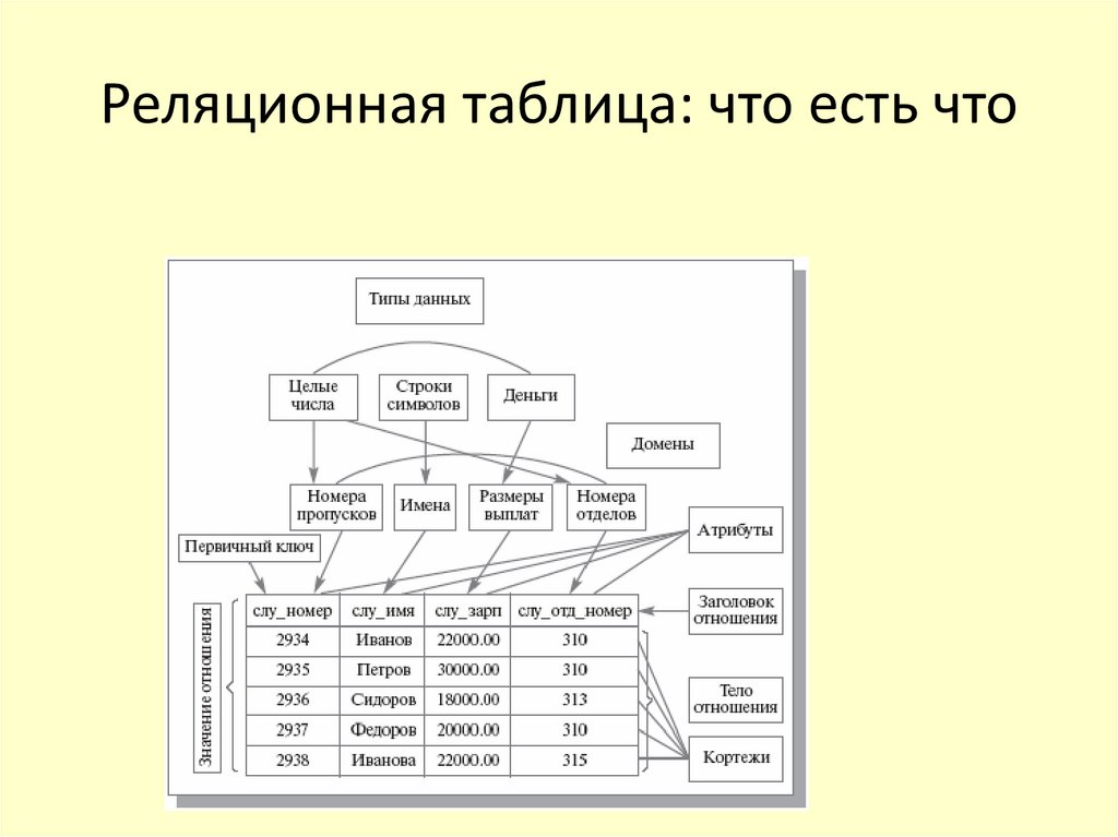 Реляционная организация данных. Реляционная модель базы данных. Реляционная модель БД таблица. Таблица реляционной базы данных. Реляционная СУБД схема.