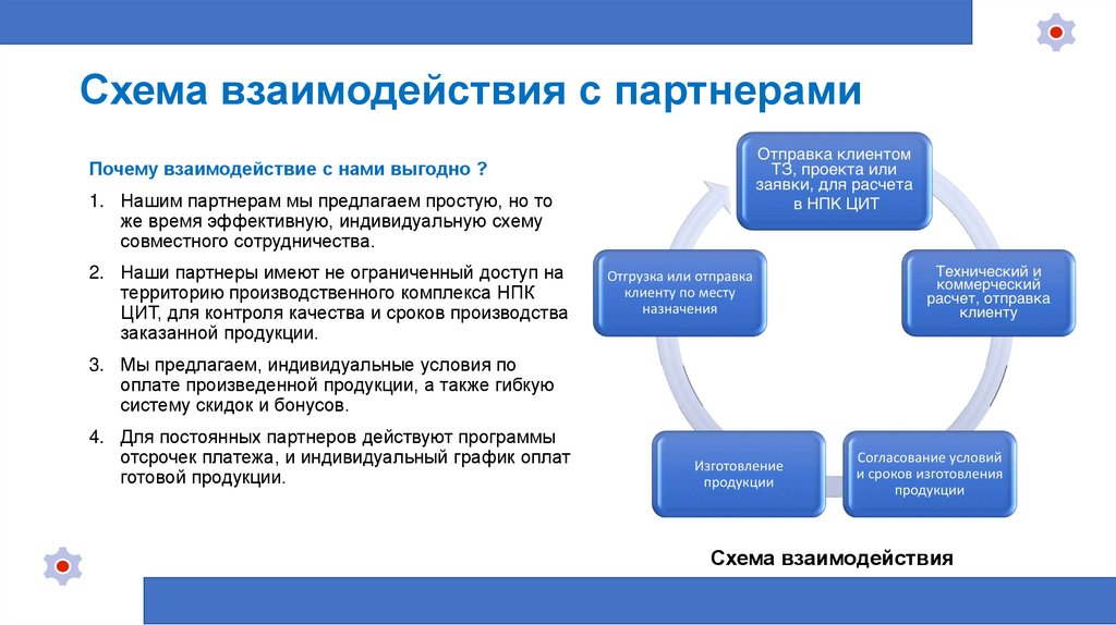 Партнеры проекта примеры