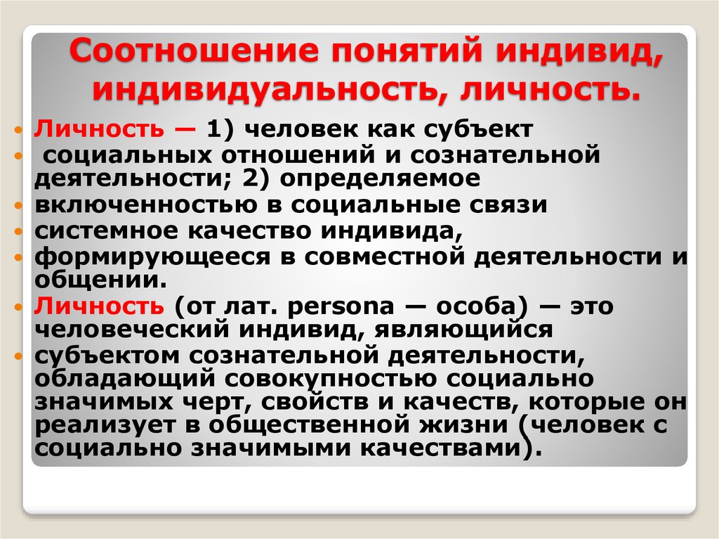 Термин индивид. Индивид индивидуальность личность. Индивид личность индивидуальность понятия. Взаимосвязь личности и индивидуальности. Взаимосвязь индивида и личности.