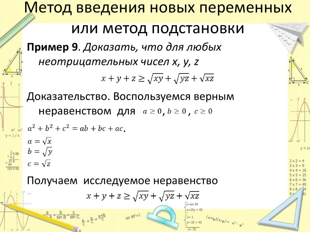 Доказательство неравенств 8 класс презентация